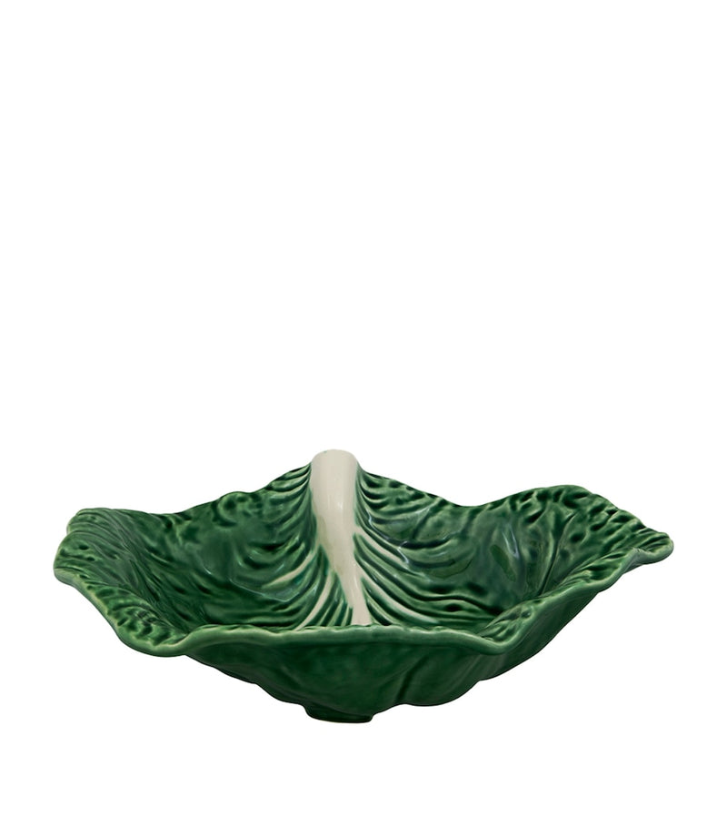 Bordallo Pinheiro cabbage-inspired bowl 35cm - British product