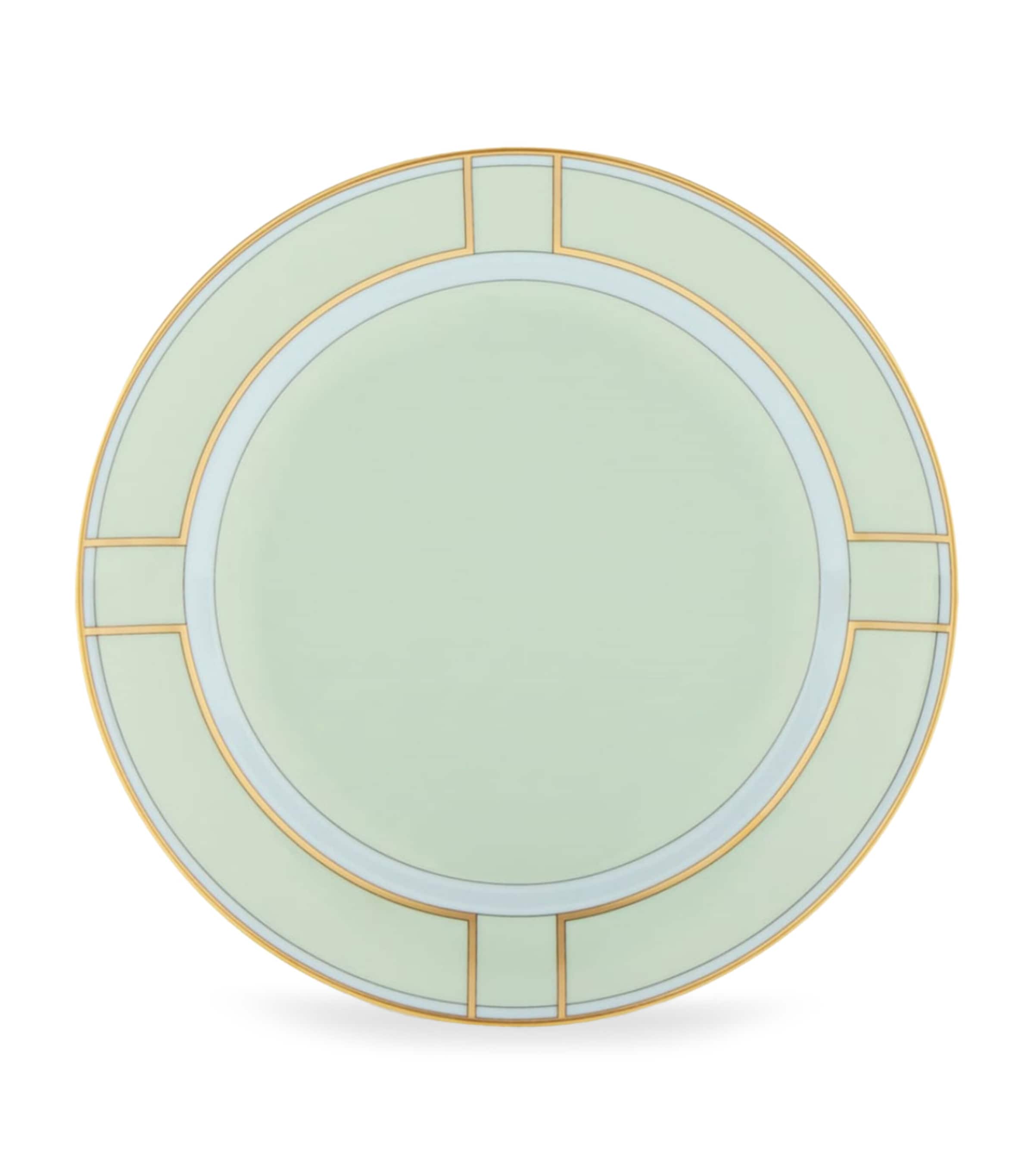GINORI 1735 porcelain dessert plate Verde 20cm, UK version