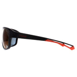 Polaroid PLD 7049/S black polarized unisex round sunglasses (British brand)