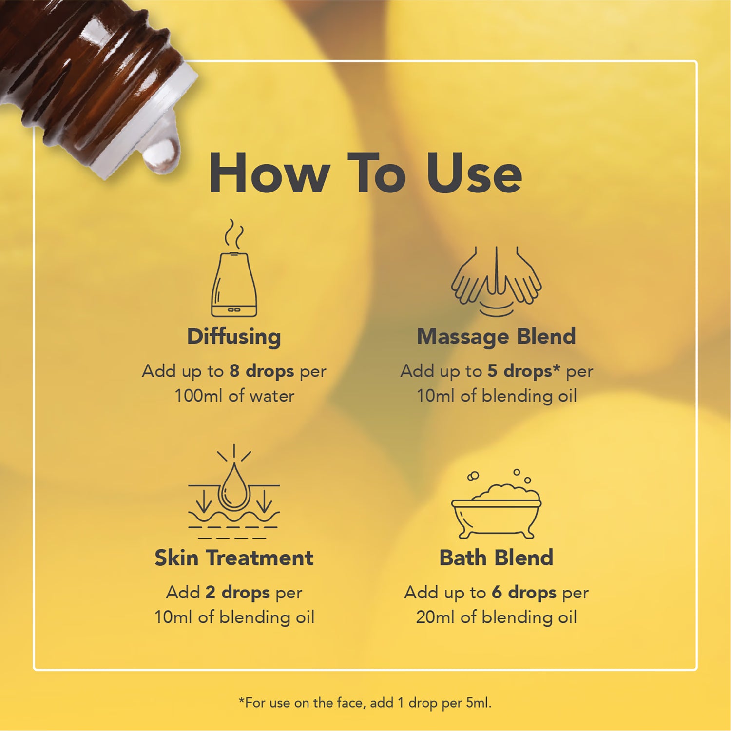 Tisserand Lemon Organic Pure Essential Oil 9ml - British product