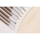 Eye Candy ultimate eye brush set and makeup bag (British brand)