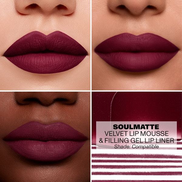 Morphe Soulmatte Gel Lip Liner Compatible shade imported from the UK