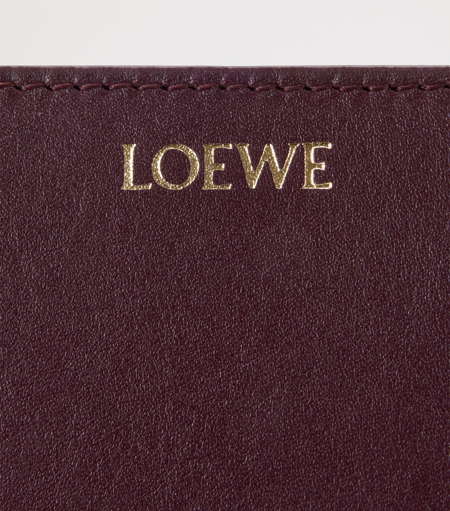 LOEWE Leather Knot Wallet compact calfskin (British brand)