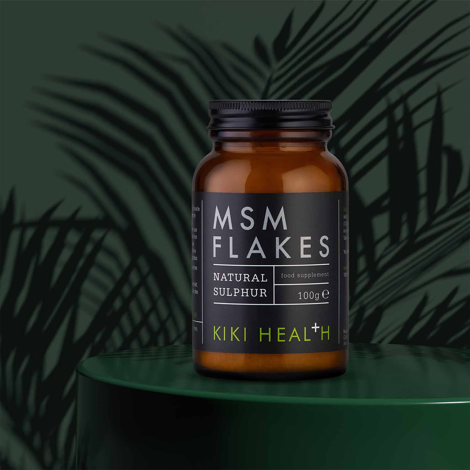 KIKI Health pure MSM flakes 100g supplement - British product