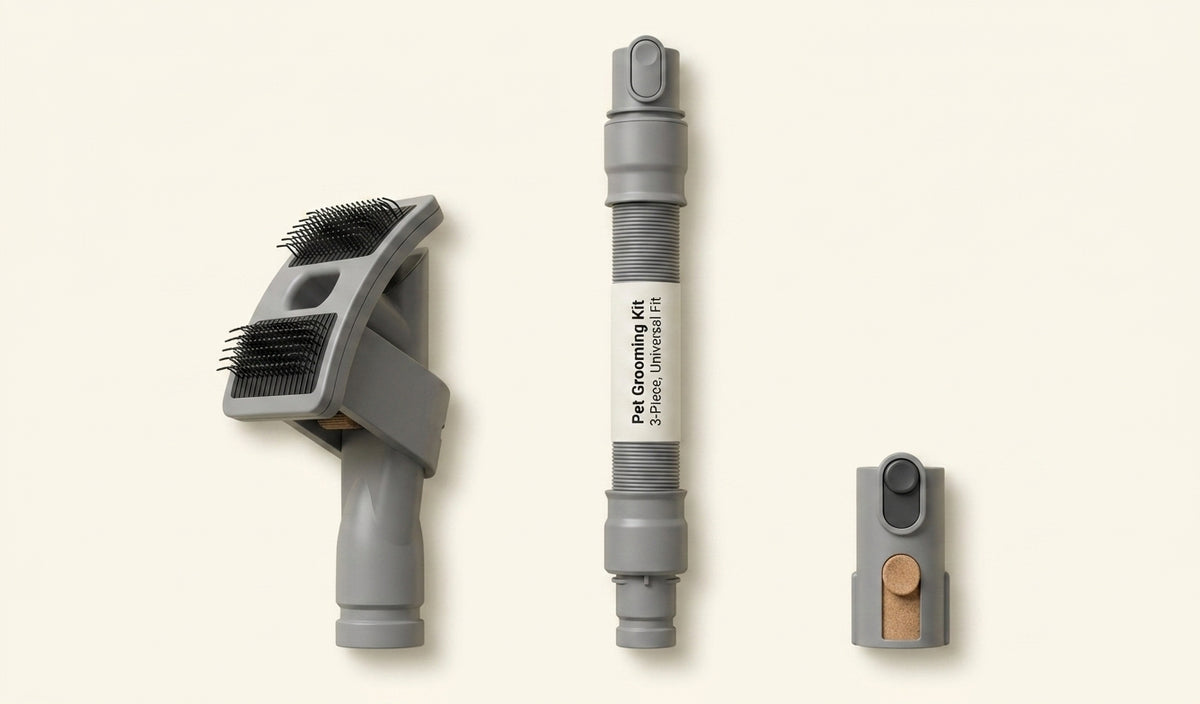 Dyson pet grooming kit for medium and long-haired pets - British product