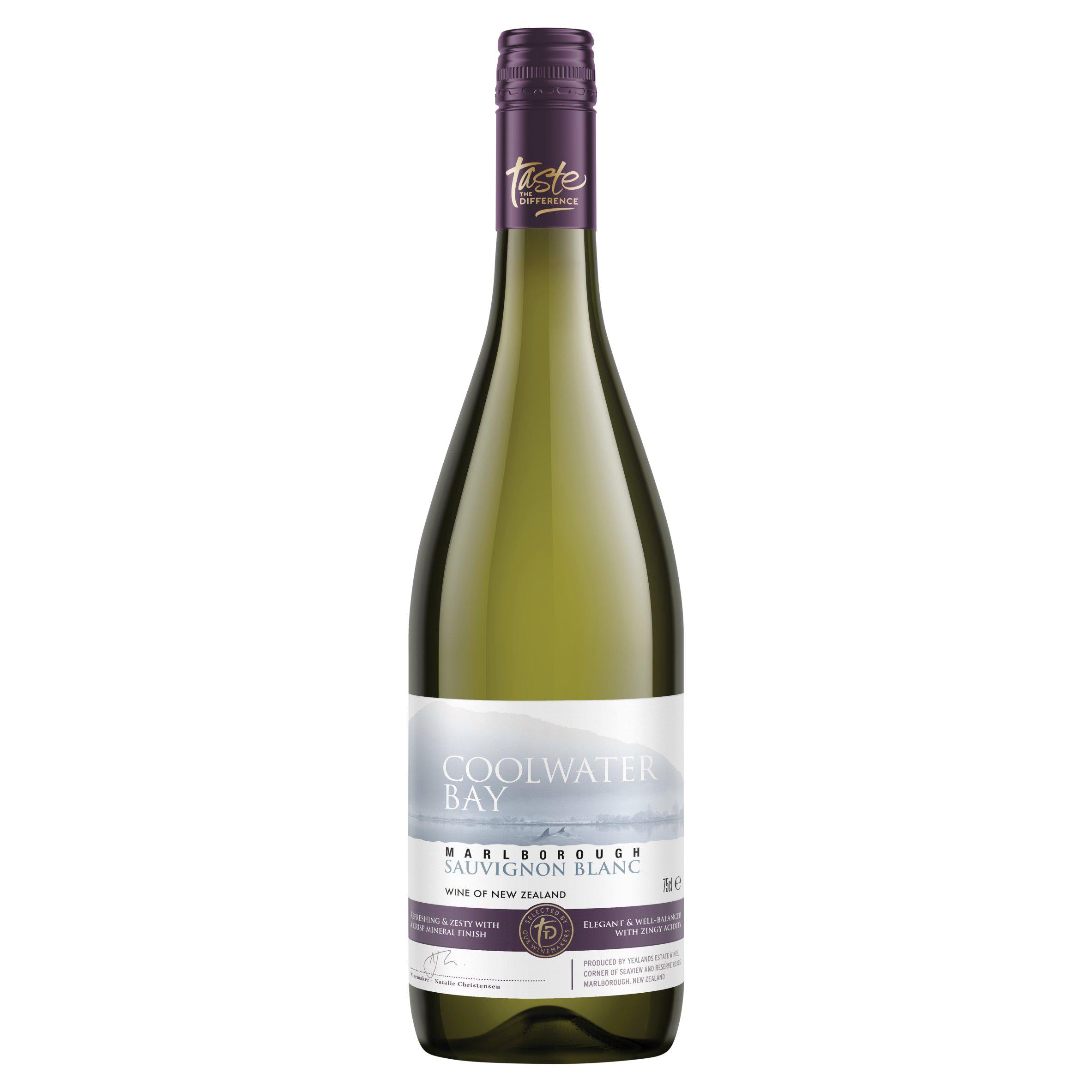 Sainsbury's Coolwater Bay Marlborough Sauvignon, Taste the Difference 75cl All white wine Sainsburys   