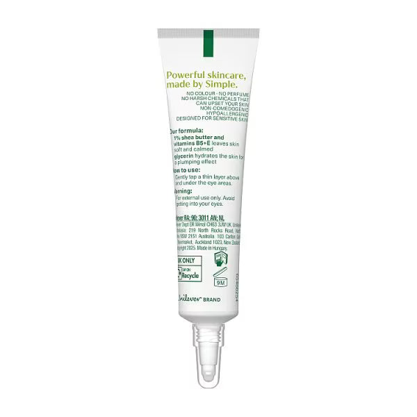 Simple Kind To Eyes Soothing Eye Balm 15ml (British brand)