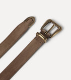 Brunello Cucinelli suede monili belt, UK version