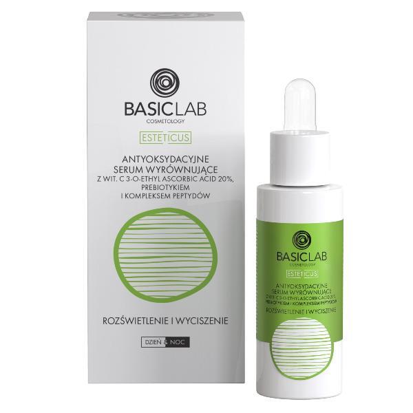 BasicLab Sérum Égalisateur Antioxydant à la Vitamine C 20% 30ml