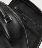 TOM FORD leather backpack with silver-tone hardware (British brand)