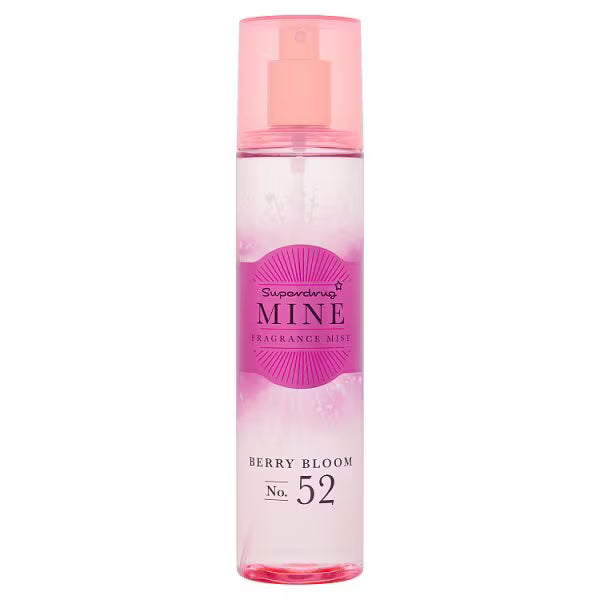 Mine Mist body spray berry bloom 250ml, imported from the UK