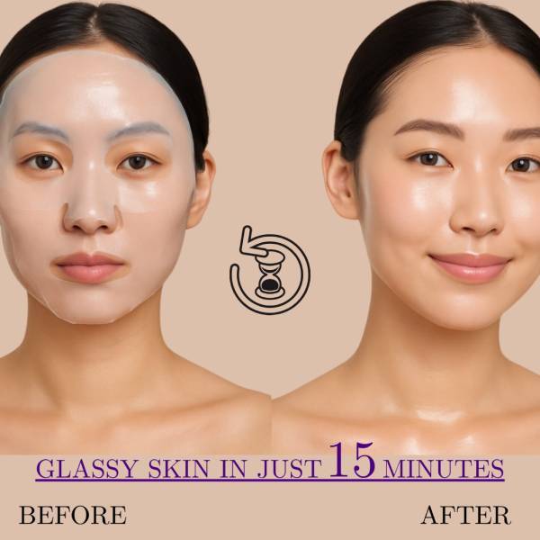Seoulera Glow Mask jelly sheet mask, imported from the UK