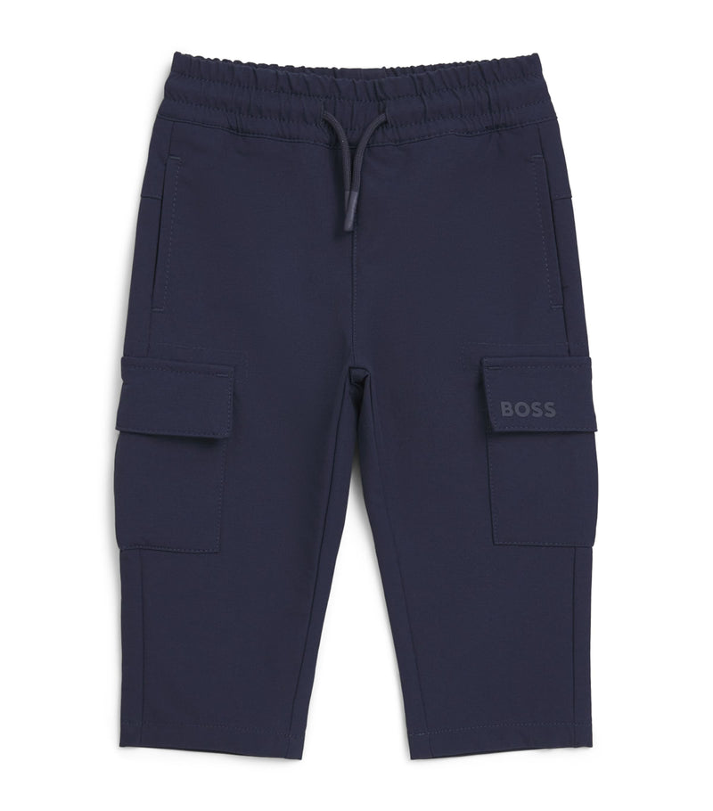 BOSS Kidswear cargo trousers for ages 3-36 months - British product