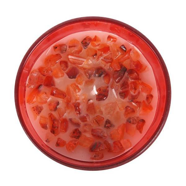 Something Different Strawberry Root Chakra scented candle, UK version
