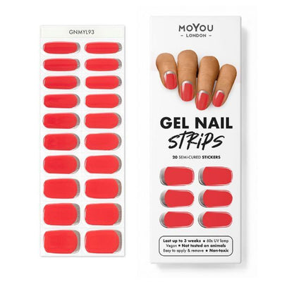Superdrug MoYou-London Gel Nail Strip Femme Fatale- Buy online at McGrocer