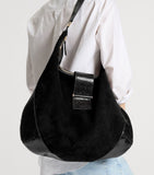 Jimmy Choo Bar large suede shoulder bag, UK version