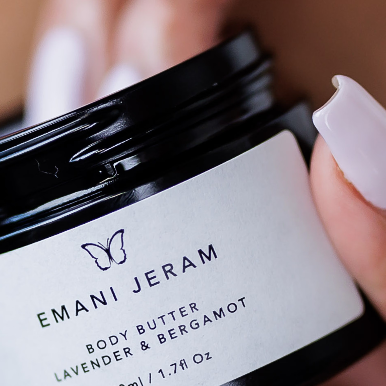 Organic Lavender & Bergamot Body Butter 100ml, UK version
