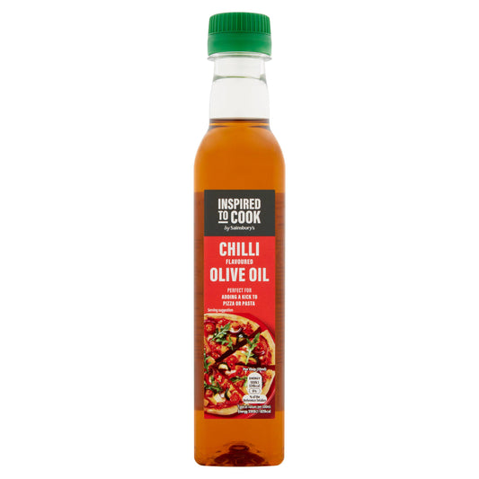 Sainsbury's Chilli Flavoured Olive Oil, Inspired to Cook 250ml oils Sainsburys   
