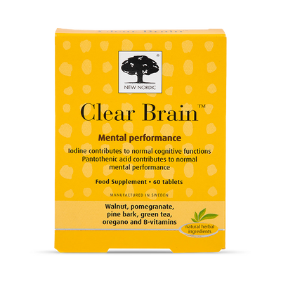 Holland & Barrett New Nordic Clear Brain 60 Tabletten Nahrungsergänzungsmittel - Online bei McGrocer kaufen