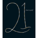 Carlton Happy 21st Birthday Card Mini Stars 21 Greeting Card GOODS Sainsburys   