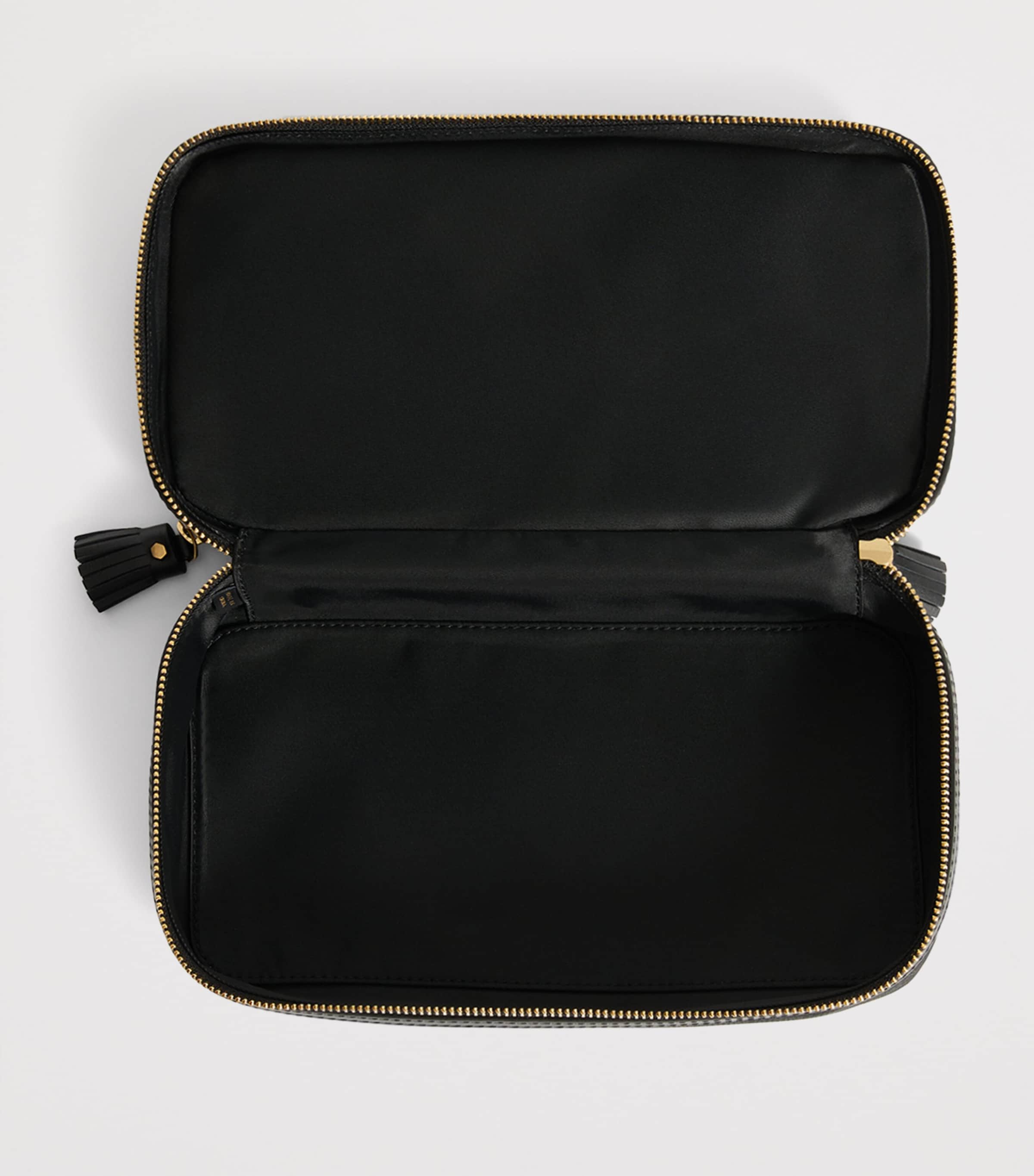 Anya Hindmarch Jacquard Logo Make-Up Pouch - British product