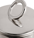 Christofle silver-plated Vertigo sugar bowl - British product