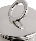 Christofle silver-plated Vertigo sugar bowl - British product