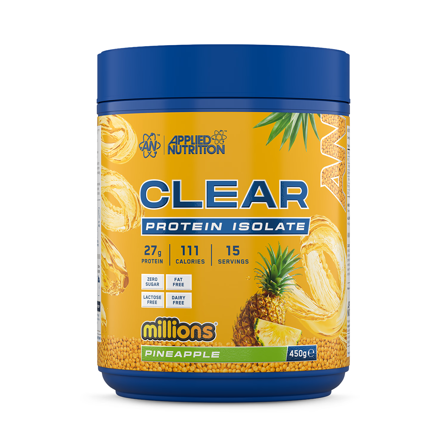 Applied Nutrition clear protein isolate Millions Pineapple 450g - British product