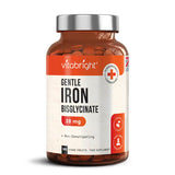 VitaBright gentle iron bisglycinate supplement 180 tablets - British product