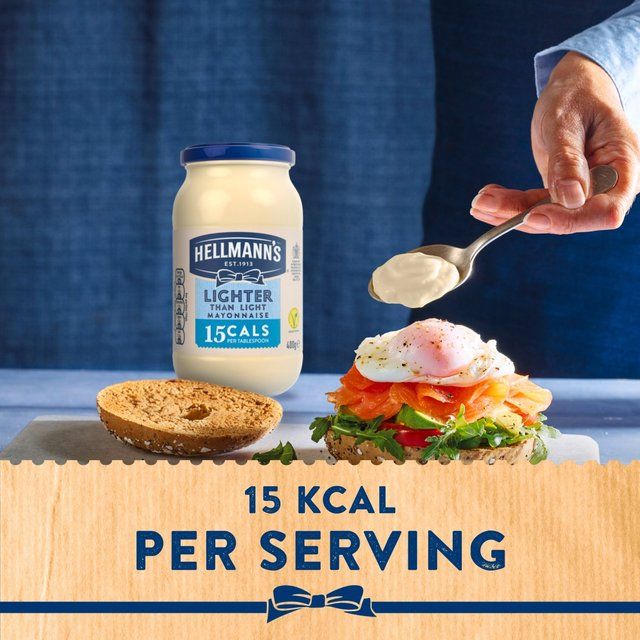 Hellmann's Lighter than Light Mayonnaise    400g GOODS M&S   