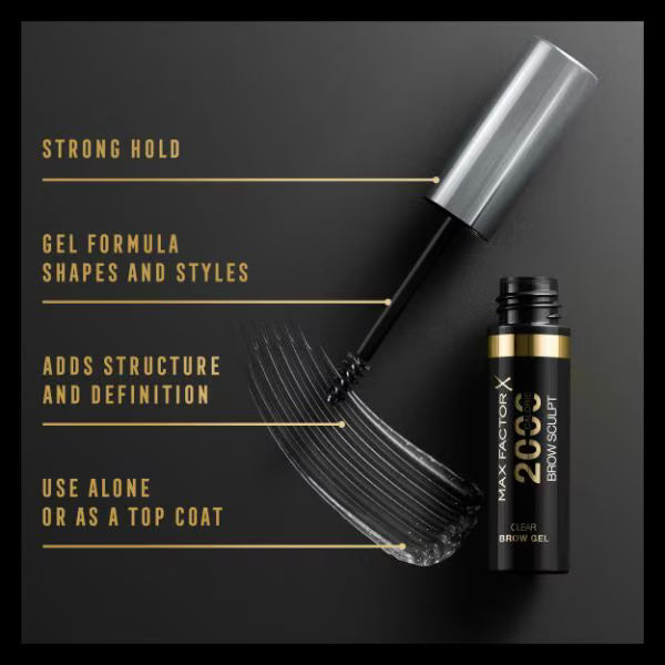 Max Factor Brow Sculpt Gel Soft Brown, imported from the UK