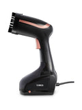 Tower black garment steamer with ceramic soleplate, UK version