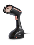 Tower black garment steamer with ceramic soleplate, UK version