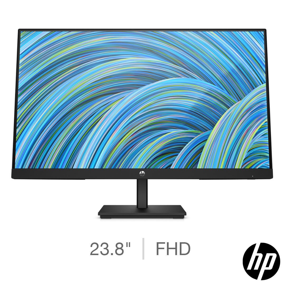 HP V24v G5 23.8 Inch Full HD 75Hz Monitor, 6D8H0AA#ABU GOODS Costco UK