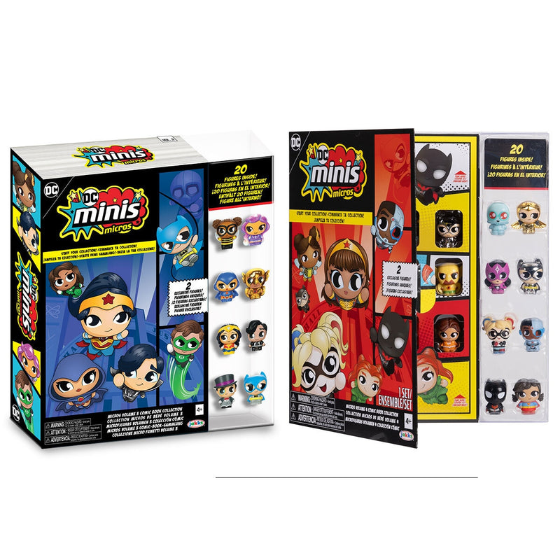 DC Minis Micros Comic Book Collection Assortment 20 figures - British product