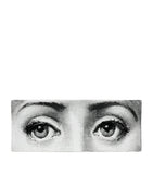 Fornasetti Occhi rectangular porcelain tray - British product