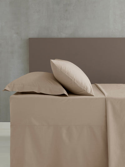 Catherine Lansfield Natural Easy Care Percale Extra Deep Fitted Sheet