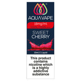 Aqua Vape Sweet Cherry E-Liquid 18mg GOODS ASDA   