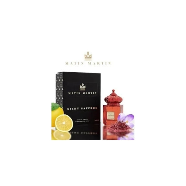 Matin Martin Silky Saffron Eau de Parfum 100ml, UK version