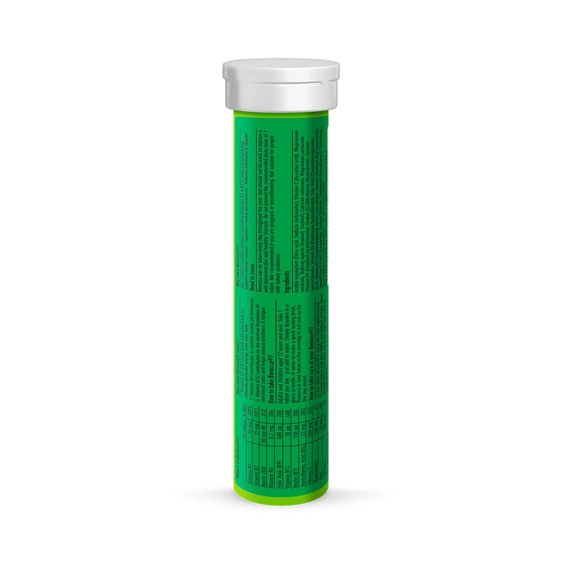 Berocca energy effervescent tablets blackcurrant 15 - British product