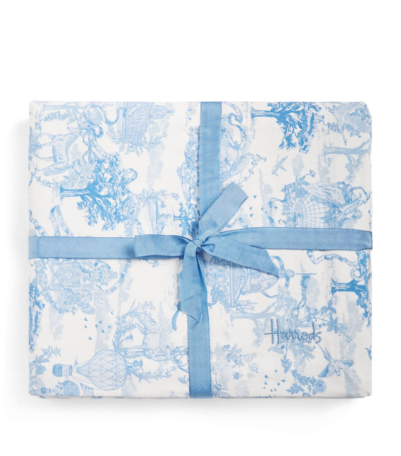 Harrods cotton toile tablecloth, UK version