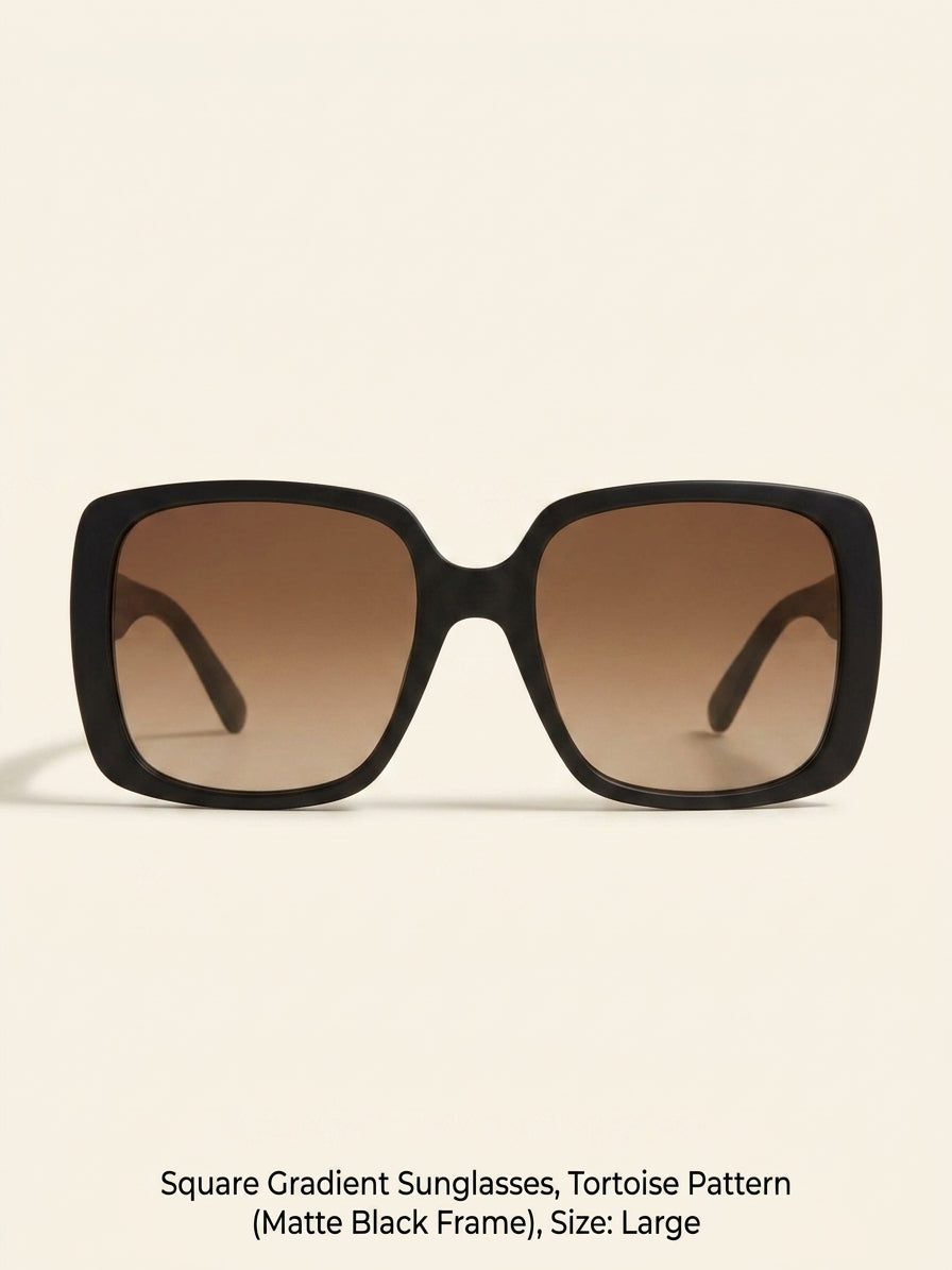 Gucci GC001665 tortoiseshell rectangle sunglasses, UK version