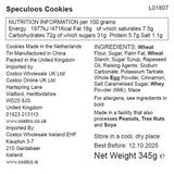 Festive Speculoos Cookie Houses in Red Tin, 345g