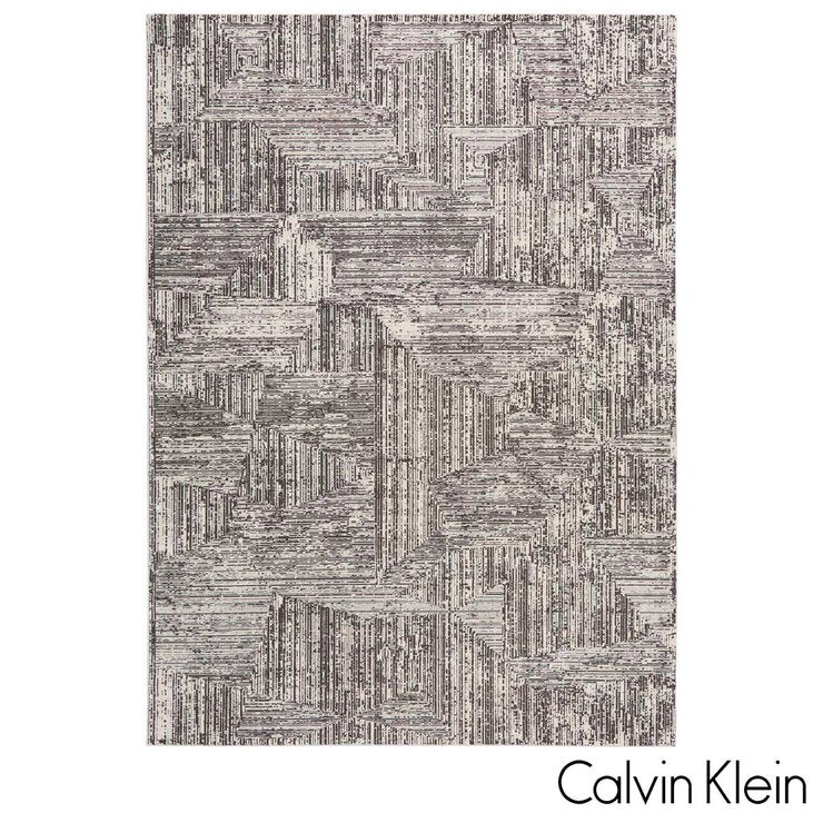 Calvin Klein Irradiant rug cream and black - British product