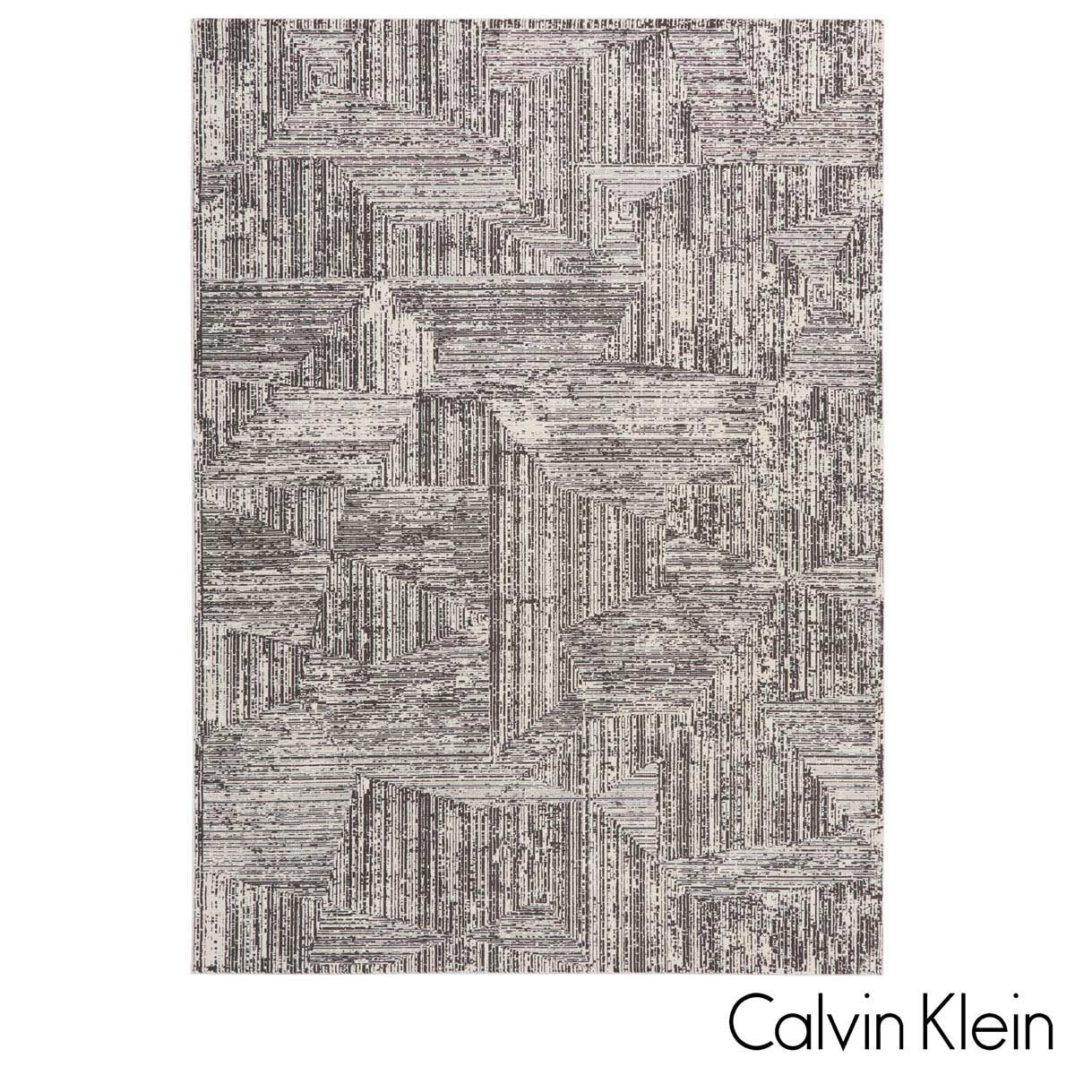 Calvin Klein Irradiant rug cream and black - British product