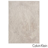 Calvin Klein Irradiant Grey rug in 2 sizes, UK version