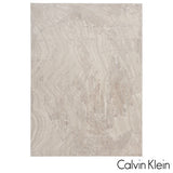 Calvin Klein Irradiant Grey rug in 2 sizes, UK version