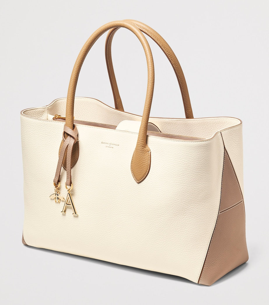 Aspinal of London leather London tote bag - British product