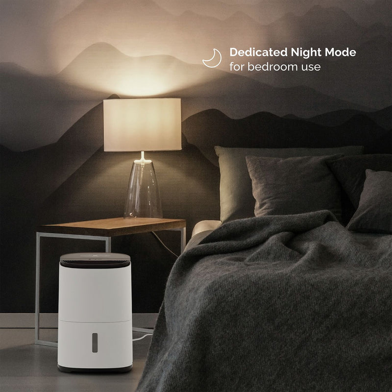 Meaco Arete One 12L dehumidifier and air purifier, imported from the UK