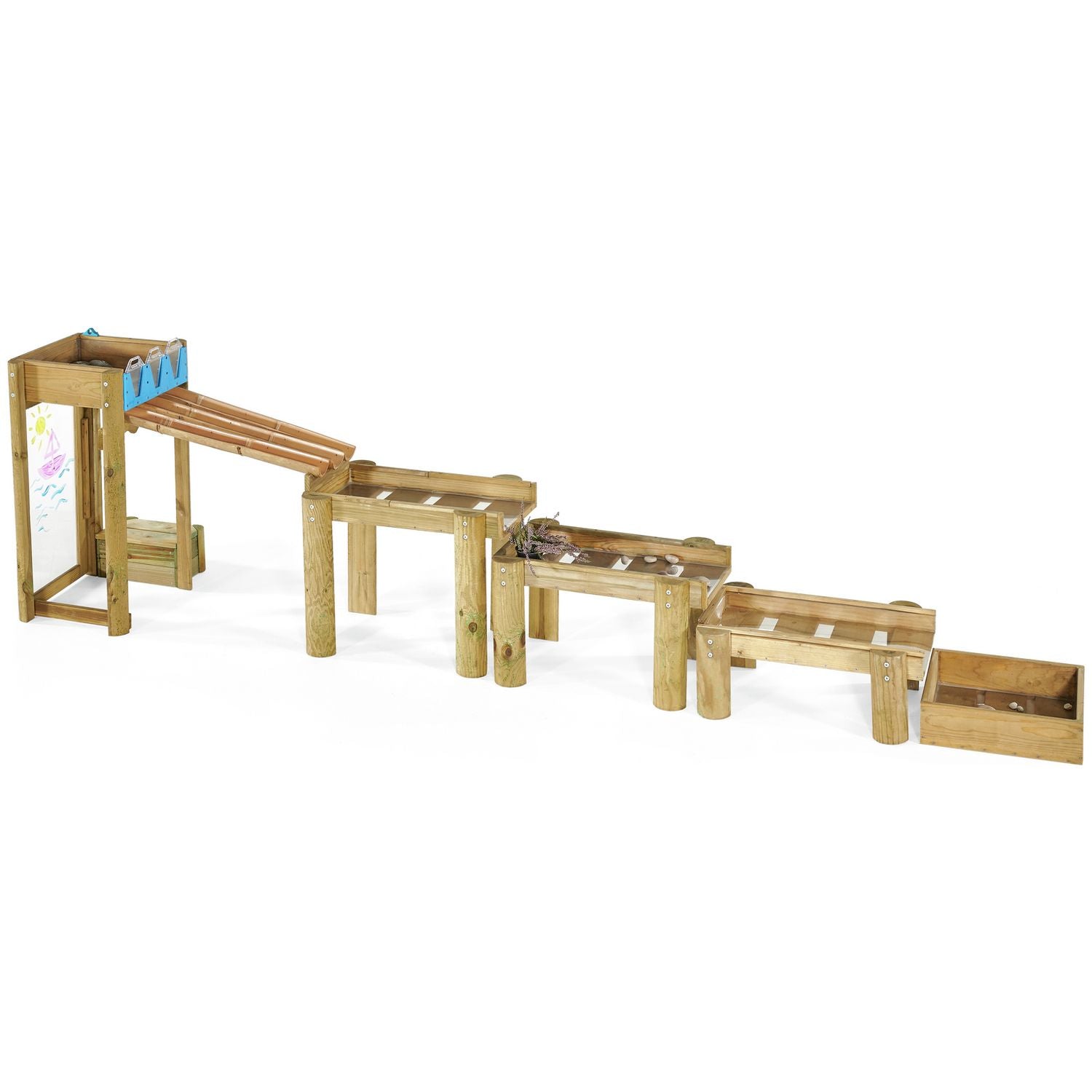 Plum Wooden Discovery Forest Water Run toy, imported from the UK